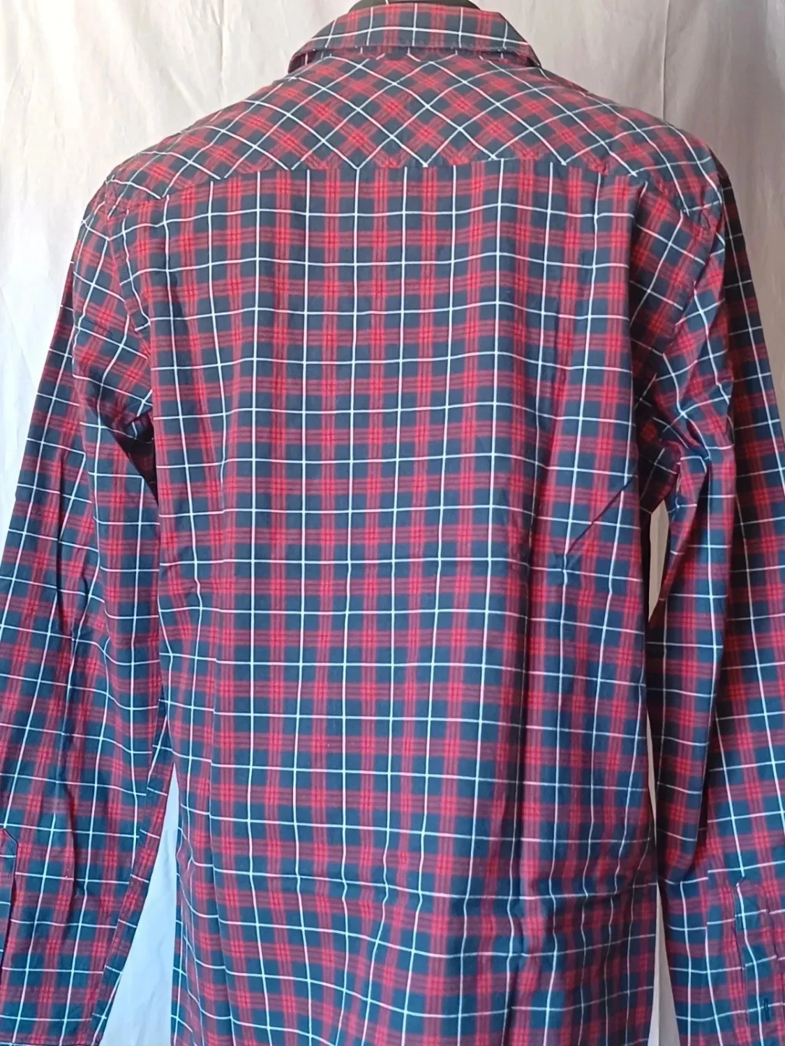 Camisa tamanho L Bonobo xadrez lenhador – photo 14